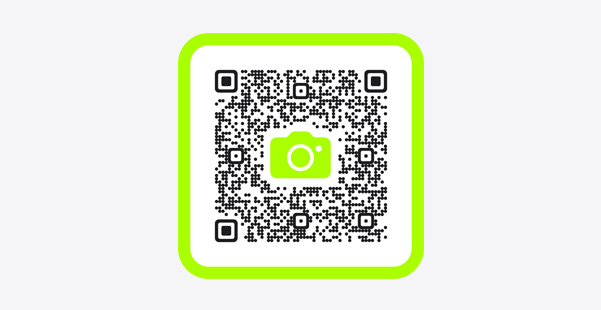 Image of QR code with a link to open the Fitness app.